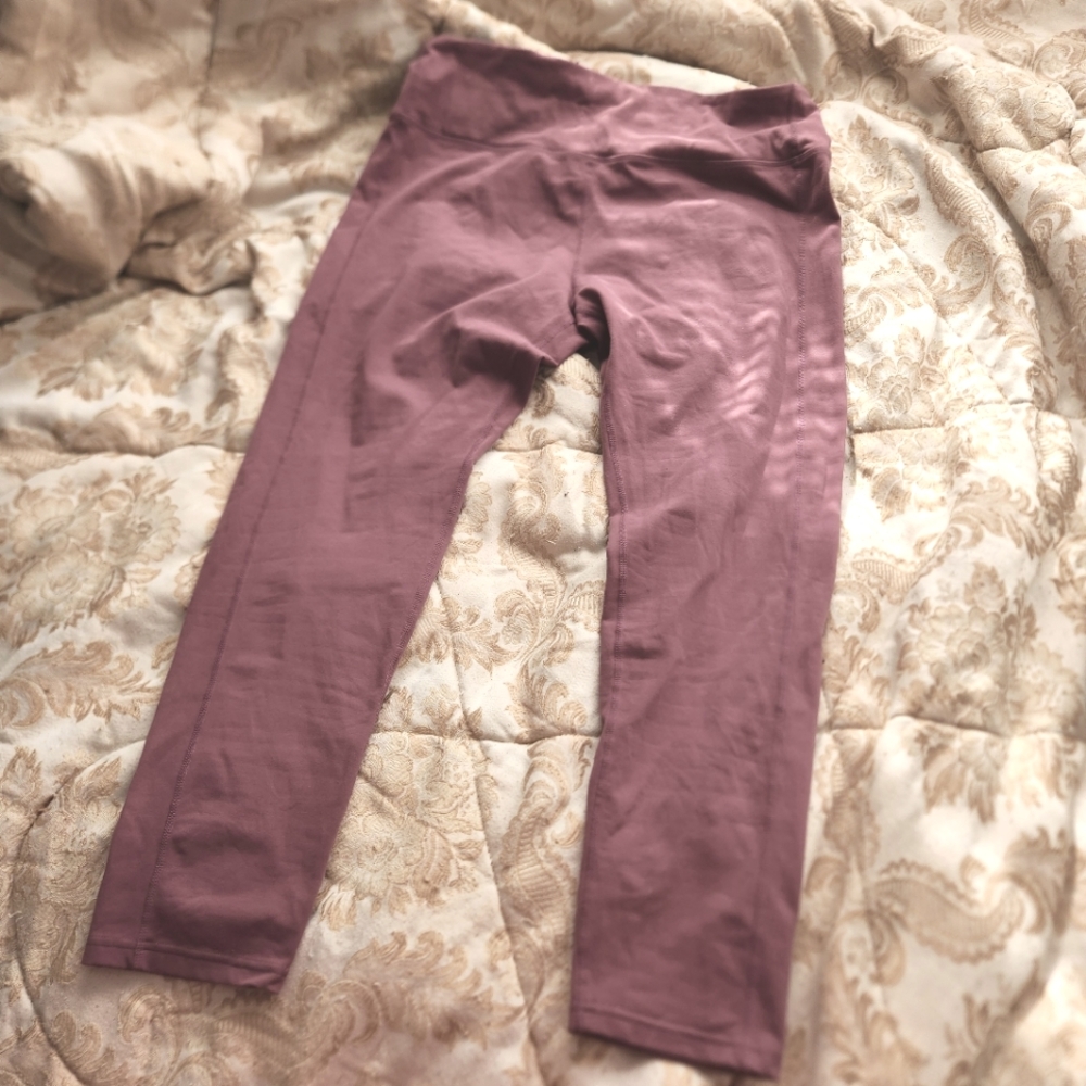 Tuff Athletics Dusky Pink Yoga Pants XXL
